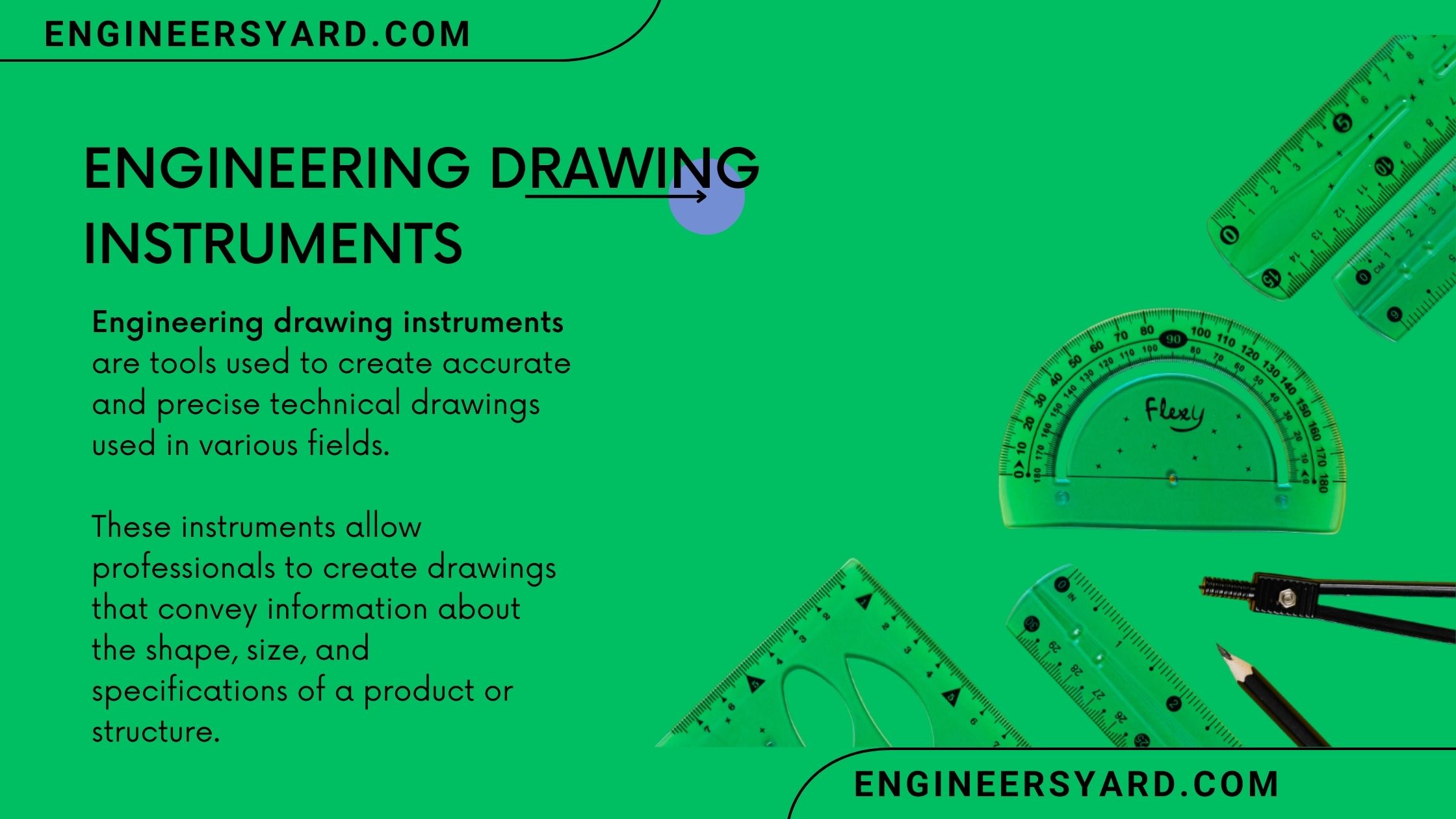 12 Engineering Drawing Instruments- Engineers Yard